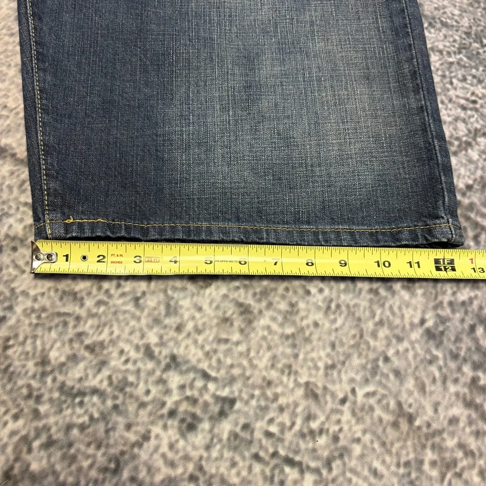 Levi's 569 Jorts Mens 42 Blue Baggy Wide Leg Grunge Skater Denim Shorts